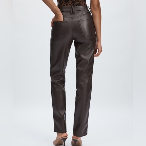 Good American Good Icon Better Than Leather Pants - Picture 10 of 16